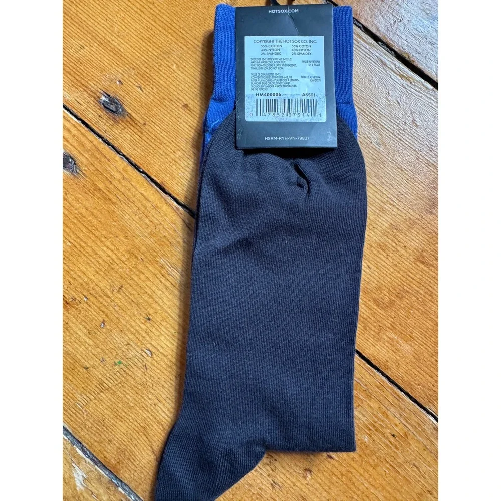 Hot Sox Starry Night Crew Socks Artist Series Vincent Van Gogh Men's Size 10-13‎
